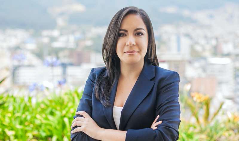 Andrea Moya es la nueva socia y líder del área tributaria de CorralRosales en Quito / Cortesía