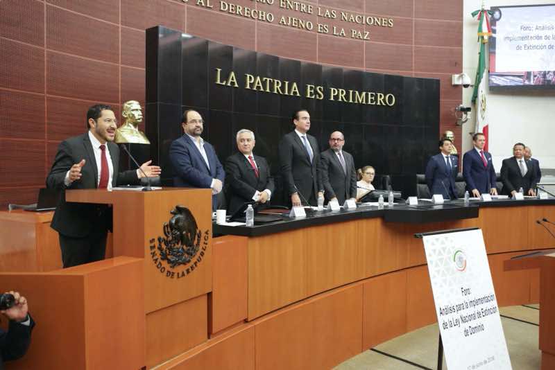 Se ha tildado de inconstitucional la ley de extinción de dominio mexicana / Archivo