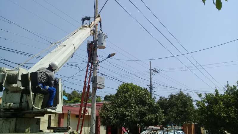 Electricaribe ipera en siete estados de la costa colombiana / @ElectricaribeSA - Twitter