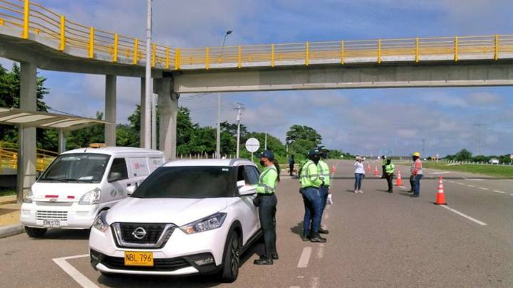 La vía que comunica a Cartagena con Barranquilla tiene una extensión de 146 kilómetros / Tomada de Concesión Costera - Twitter