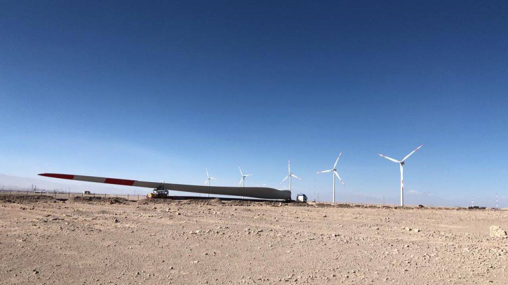 Con capacidad instalada de 162MW, el Parque Eólico Calama está ubicado en la Región de Antofagasta, en el norte de Chile / Tomada del sitio web de Engie Energía Chile