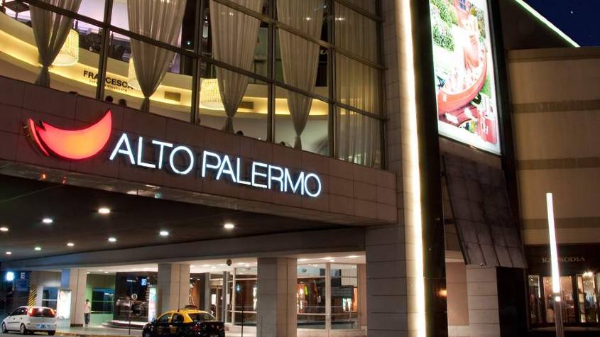 Alto Palermo es parte del portafolio de inmuebles comerciales de IRSA / Tomada del sitio web de la empresa