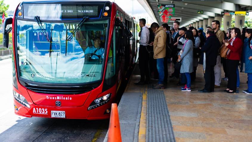 Las concesionarias operan tres líneas de autobuses separadas dentro de la red TransMilenio en Bogotá / Tomada del sitio web de Scania 