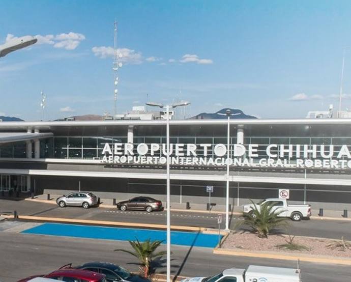 El aeropuerto de Chihuahua es uno de los terminales que opera OMA en México./ Tomada de la página de la empresa en Facebook