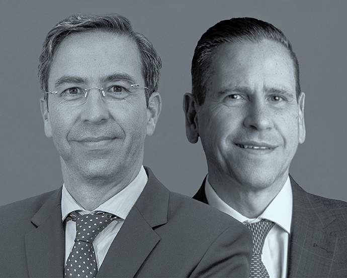 Iván Libenson Violante, socio director de Cuatrecasas - México, y Marco Antonio de la Peña Sánchez, senior partner de la oficina.