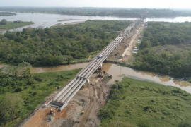 Desde 2014, la compañía gestiona una concesión a 25 años de una vía de 153,3 kilómetros / Tomada del sitio web de Autopista Río Magdalena
