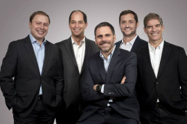 Juan Pablo Vergara, Rodrigo Novoa, Pablo del Campo, Pedro Novoa y Juan Pablo Prieto, socios de DNPV Abogados