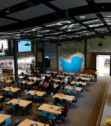 Áreas comunes en el cuartel general de Twitter en San Francisco, California. / Foto: Amer Abu-Dayyeh - Built IN